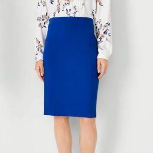 Ann Taylor Royal Pencil Skirt